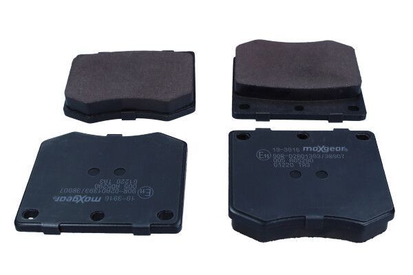 Maxgear 19-3916 - Brzdové platničky -