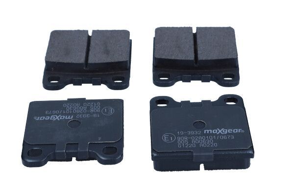 Maxgear 19-3932 - Brzdové platničky -