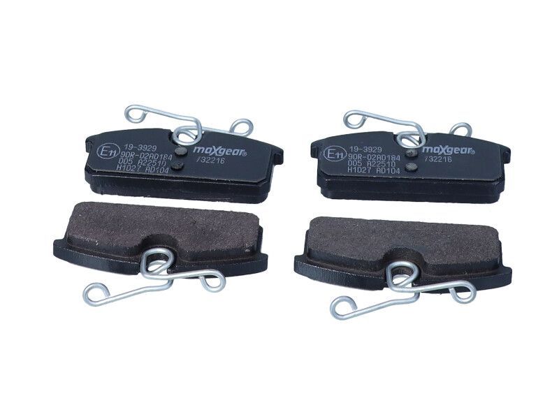 Maxgear 19-3929 - Brzdové platničky -