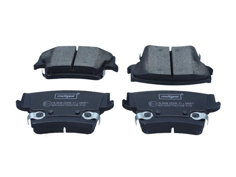 Maxgear 19-3938 - Brzdové platničky -
