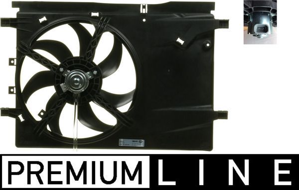 Mahle CFF 182 000P - Ventilátor motora -