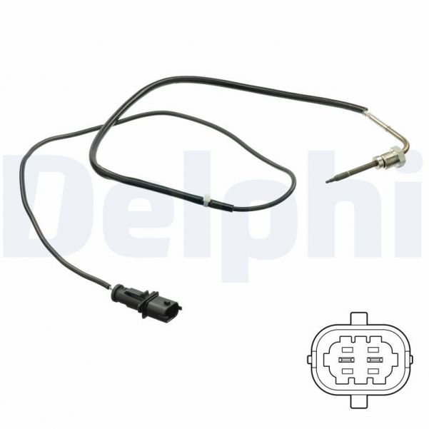 Delphi TS30190 - Snímač teploty výfukových plynov -