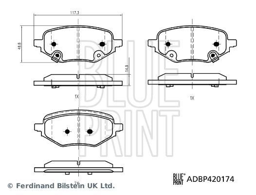 Blue Print ADBP420174