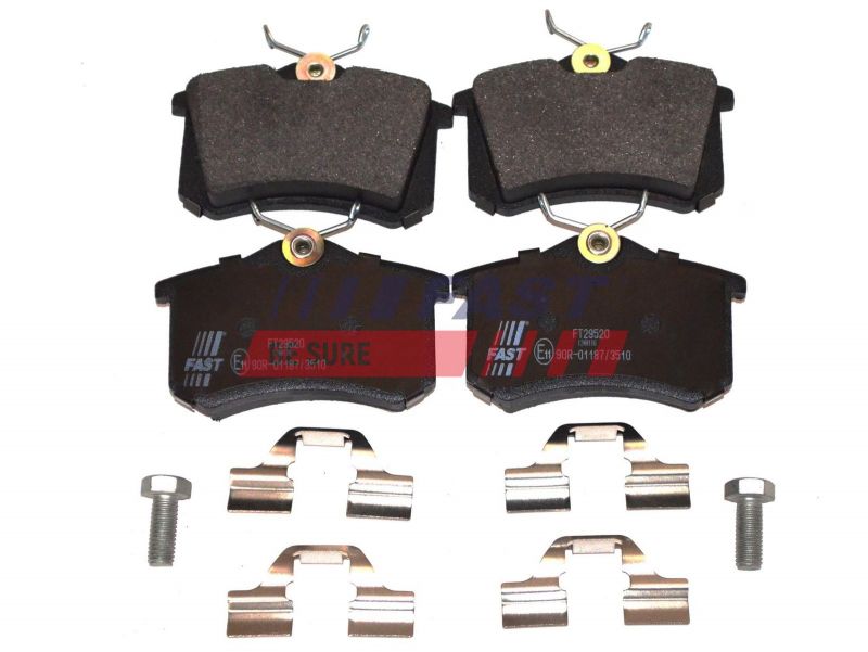 Fast FT29520 - Brzdové platničky -