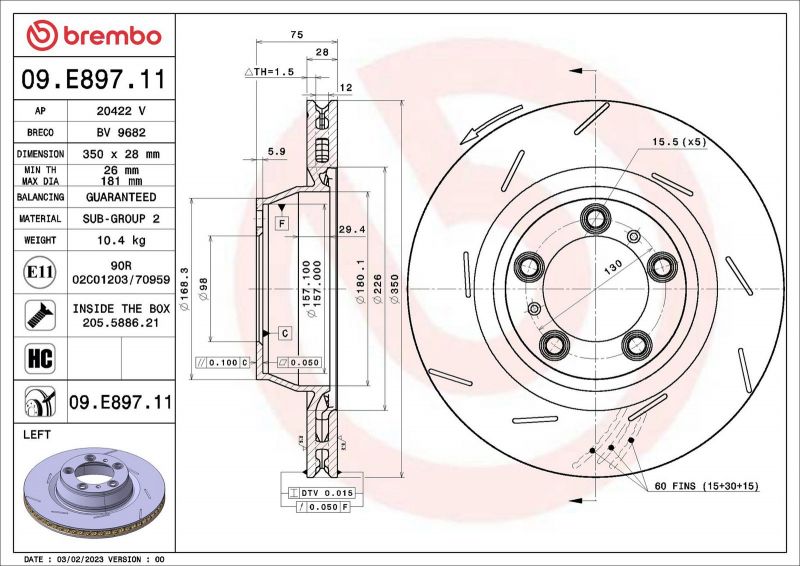 Brembo 09.E897.11