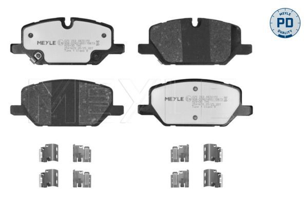 Meyle 025 263 4820/PD - Brzdové platničky -