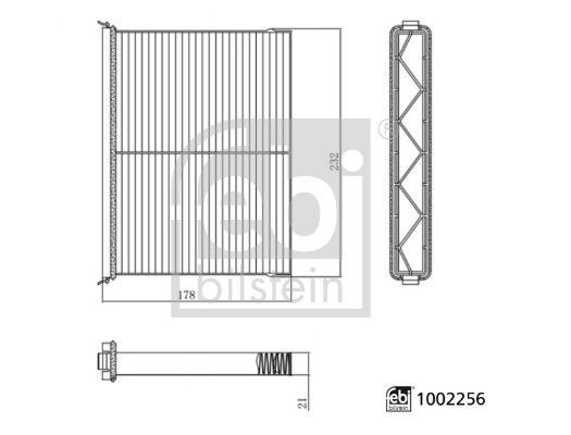 Febi 1002256 - Peľový filter -