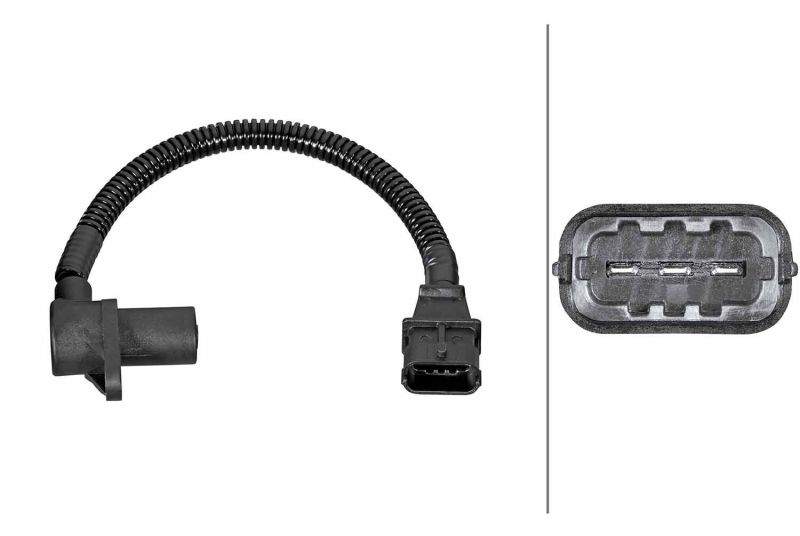 Hella 6PU 358 381-391 - Snímač generátor impulzov, kľukový hriadeľ -
