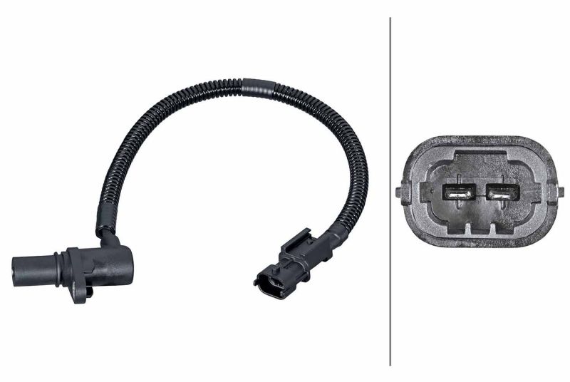 Hella 6PU 358 381-671 - Snímač generátor impulzov, kľukový hriadeľ -