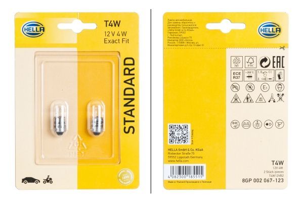 Hella 8GP 002 067-123 - Žiarovka smerového svetla -