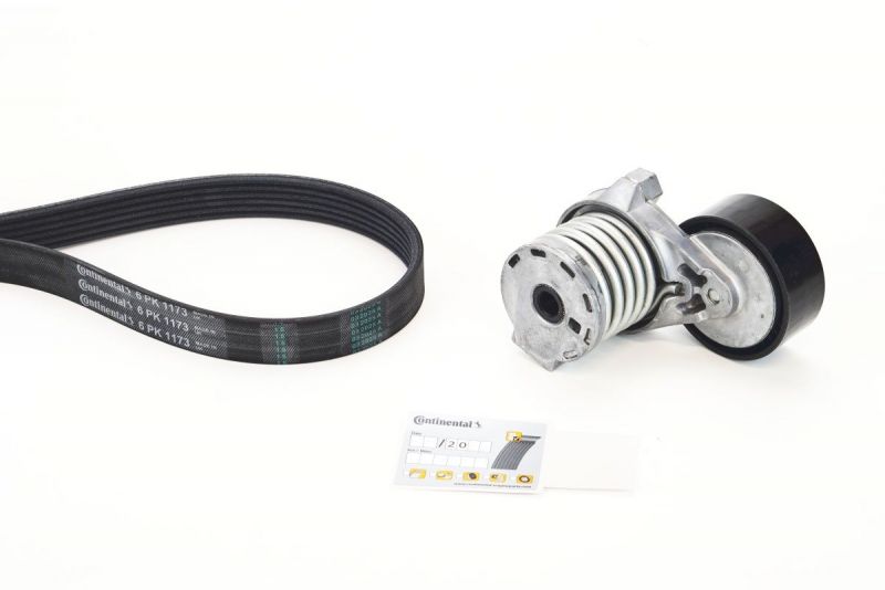 Contitech 6PK1173K3 - Sada klinového rebrovaného remeňa -