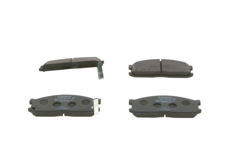 Bosch 0 986 460 020 - Brzdové platničky -