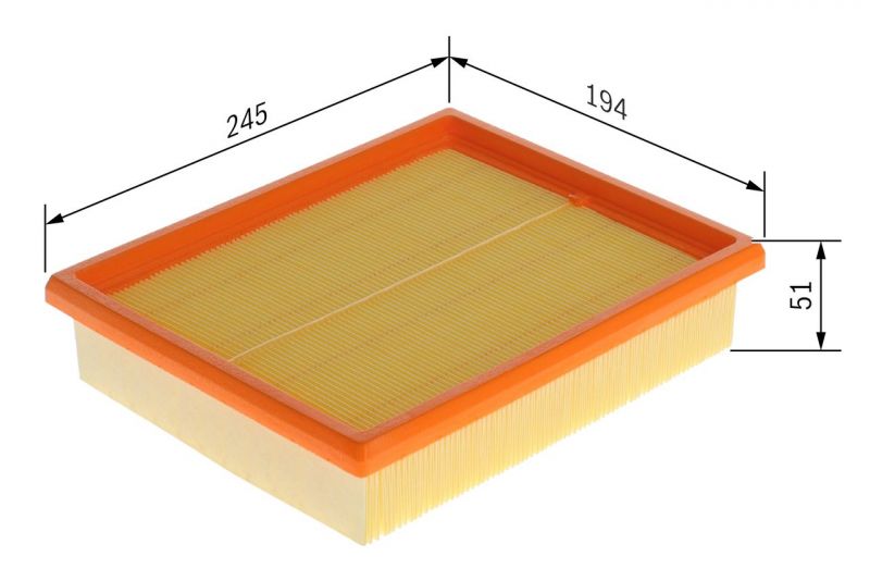 Bosch F 026 400 849 - Vzduchový filter -