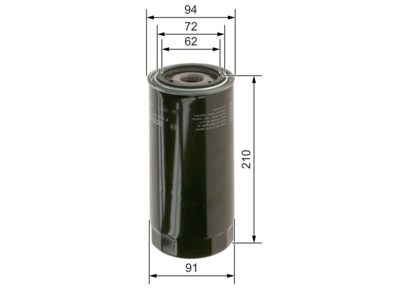 Bosch F 026 407 234 - Olejový filter -