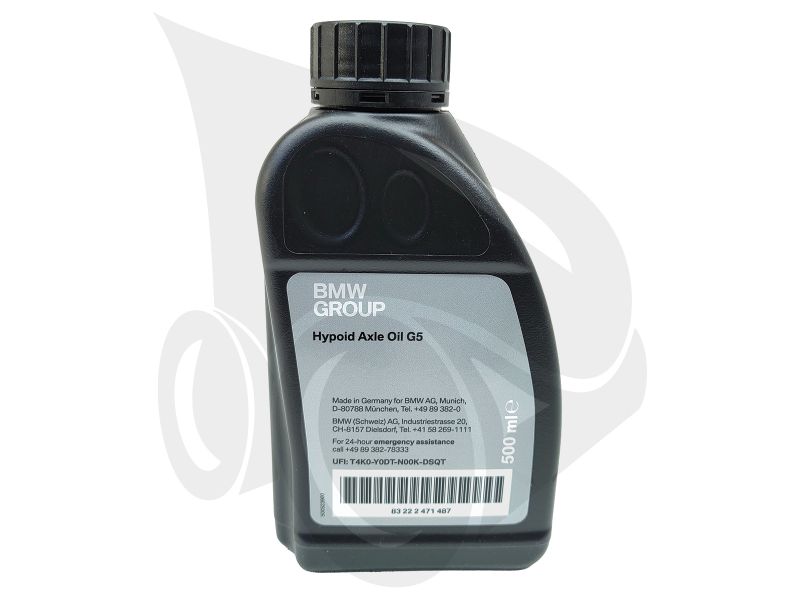 BMW Original Hypoid Axle Oil G5, 500ml - Prevodový olej do diferenciálu - 500ml