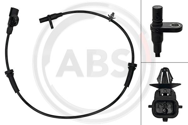A.B.S. 33091 - Snímač počet otáčok kol -