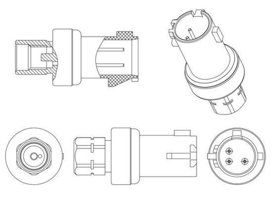 Mahle ASE 6 000P - Spínač -