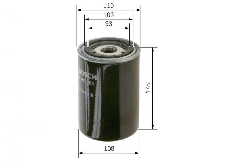 Bosch 0 451 301 207 - Olejový filter -