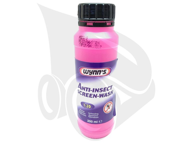 Wynn&rsquo;s Anti-Insect Screen-Wash, 250ml - Letná kvapalina pre ostrekovače skiel - 250ml