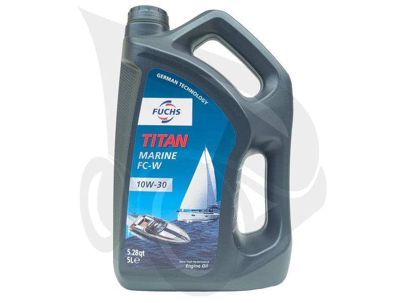 Fuchs Titan Marine FC-W 10W-30, 5L - Motorový olej 4T - 5L