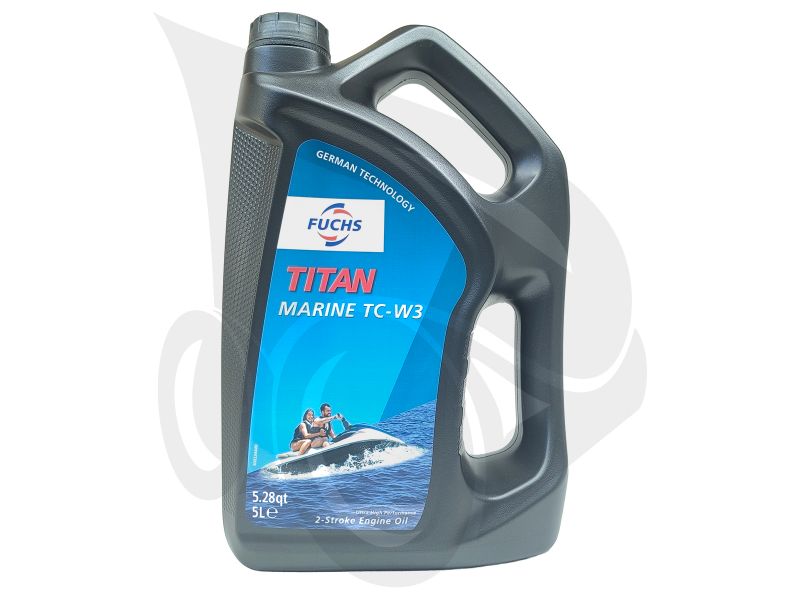 Fuchs Titan Marine TC-W3, 5L - Motorový olej 2T - 5L