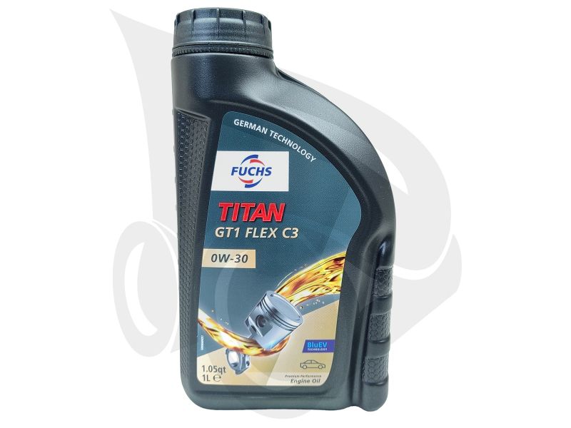 Fuchs Titan GT1 Flex C3 0W-30, 1L - Motorový olej - 1L