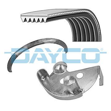 Dayco PVE002 - Sada klinového rebrovaného remeňa -