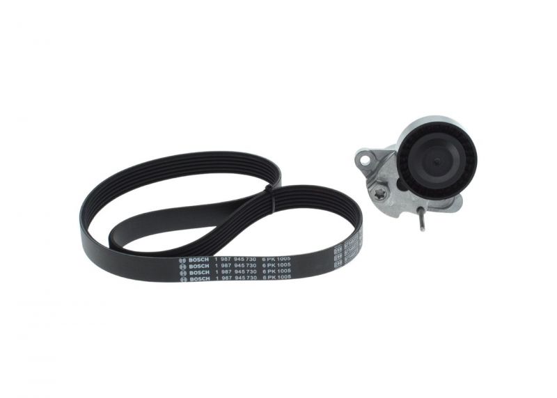 Bosch 1 987 600 766 - Sada klinového rebrovaného remeňa -