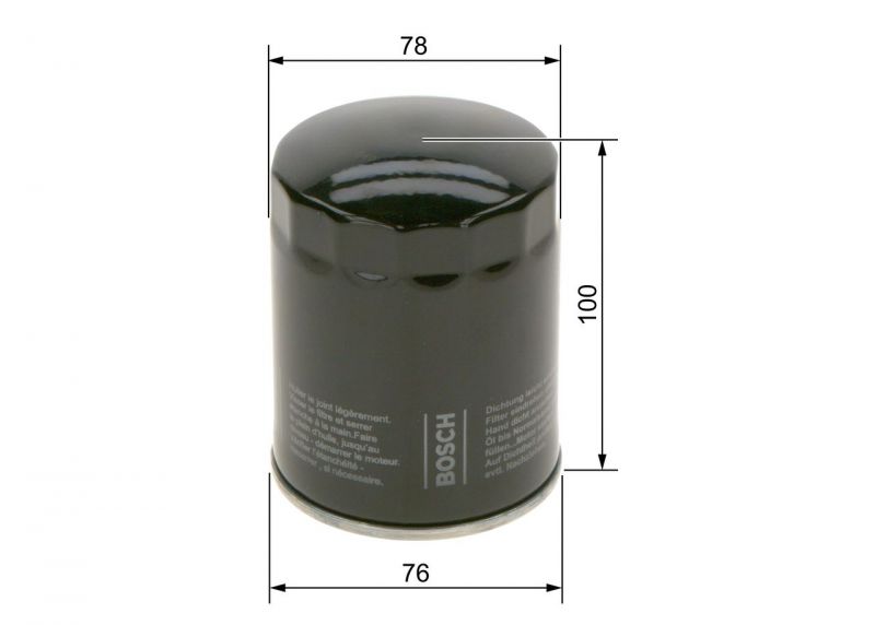 Bosch F 026 407 271 - Olejový filter -