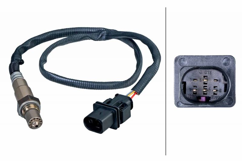 Hella 6PA 358 243-511 - Lambda sonda -