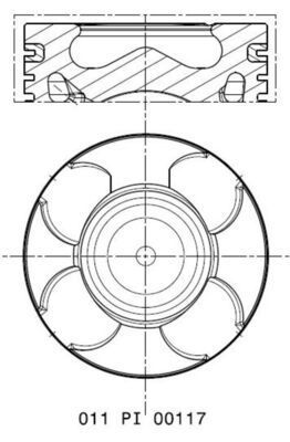 Mahle 011 PI 00117 002 -  -