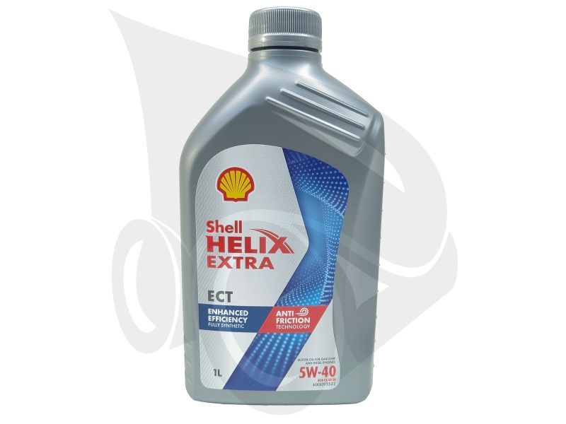 Shell Helix Extra ECT 5W-40, 1L - Motorový olej - 1L