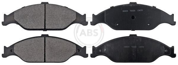 A.B.S. 38804 - Brzdové platničky -