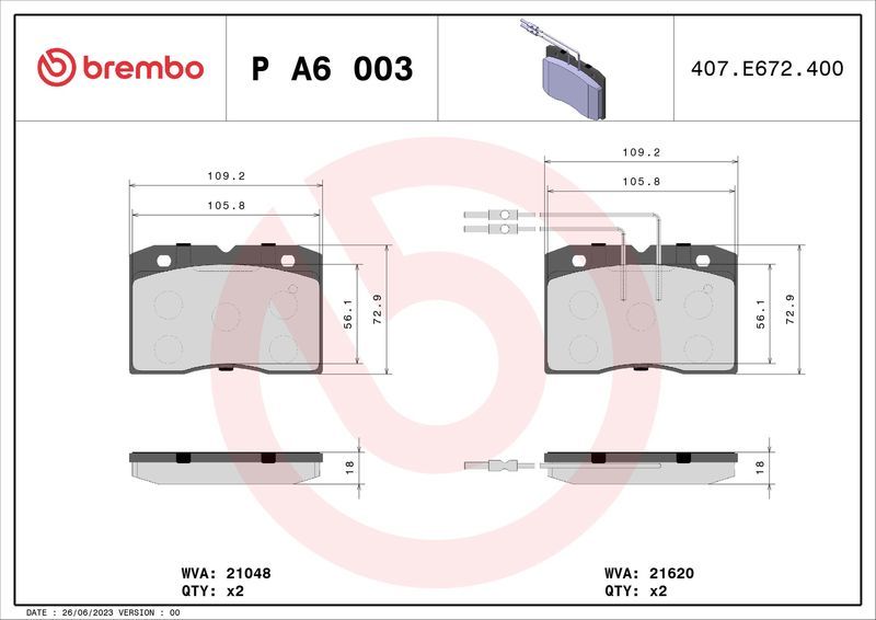 Brembo PA6003