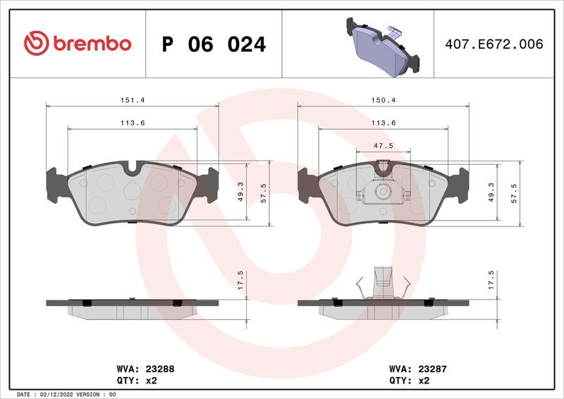 Brembo P06024