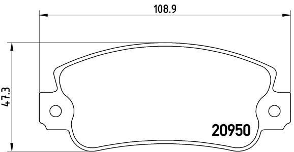 Brembo P23021