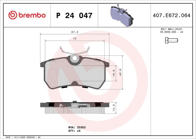 Brembo P24047