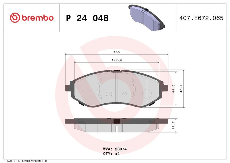 Brembo P24048