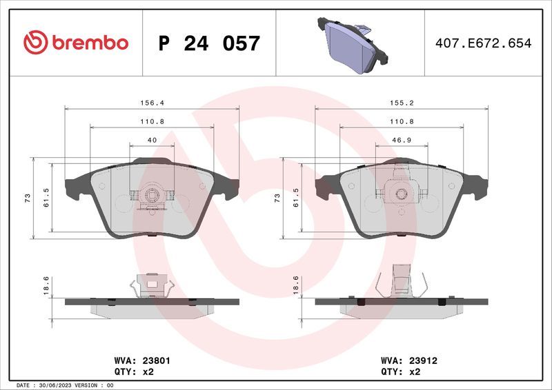 Brembo P24057