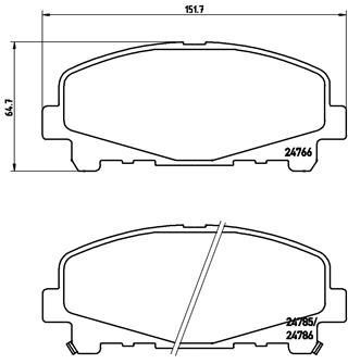 Brembo P28043