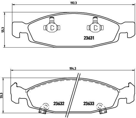 Brembo P37005