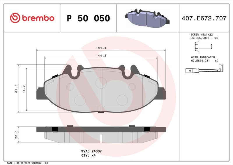 Brembo P50050