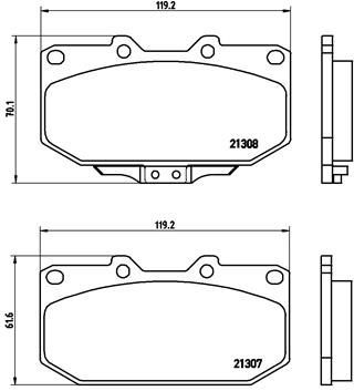 Brembo P56025