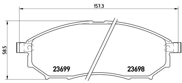 Brembo P56058