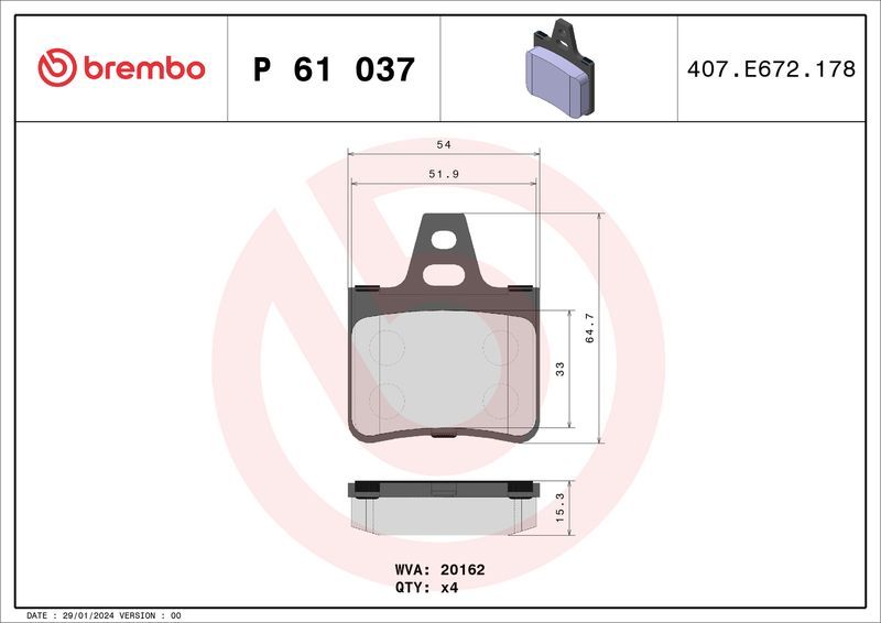 Brembo P61037