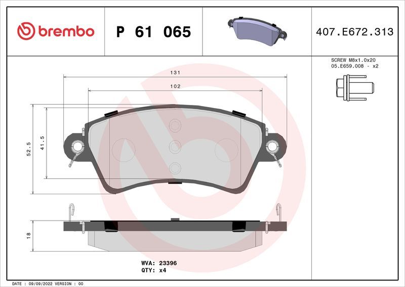 Brembo P61065