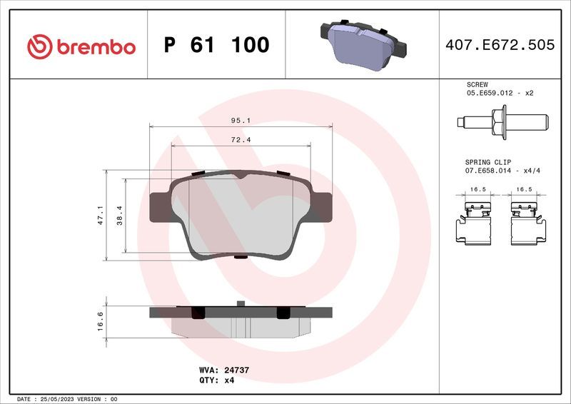 Brembo P61100