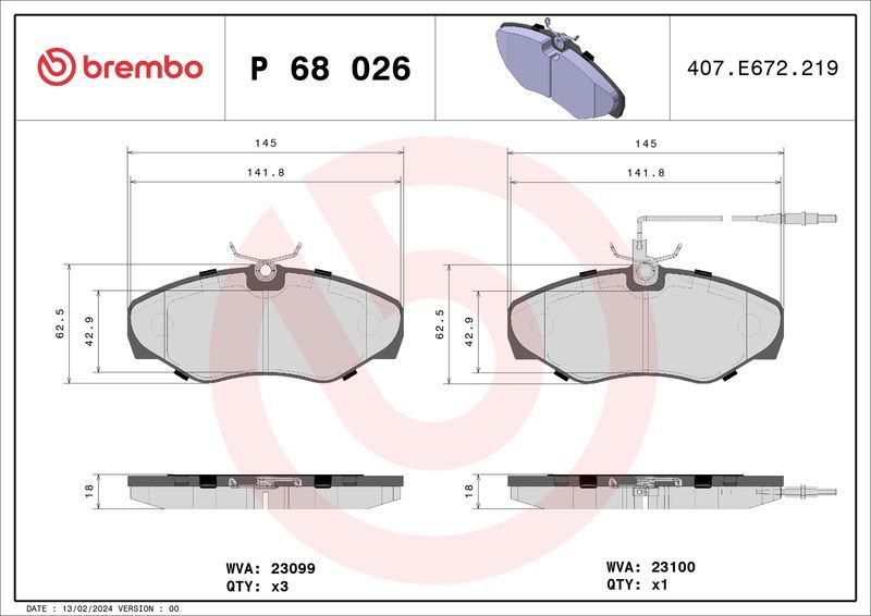 Brembo P68026