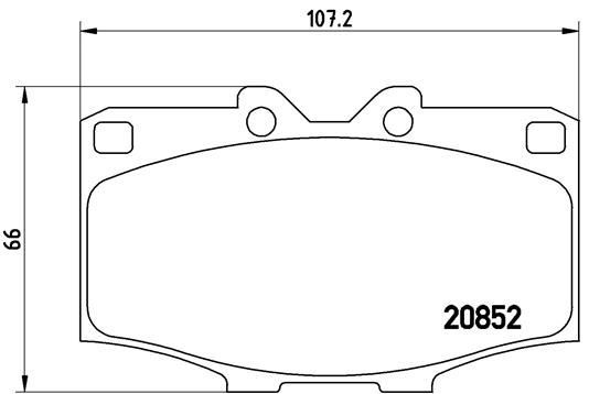 Brembo P83006