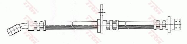 TRW PHD392 - Brzdová hadica -